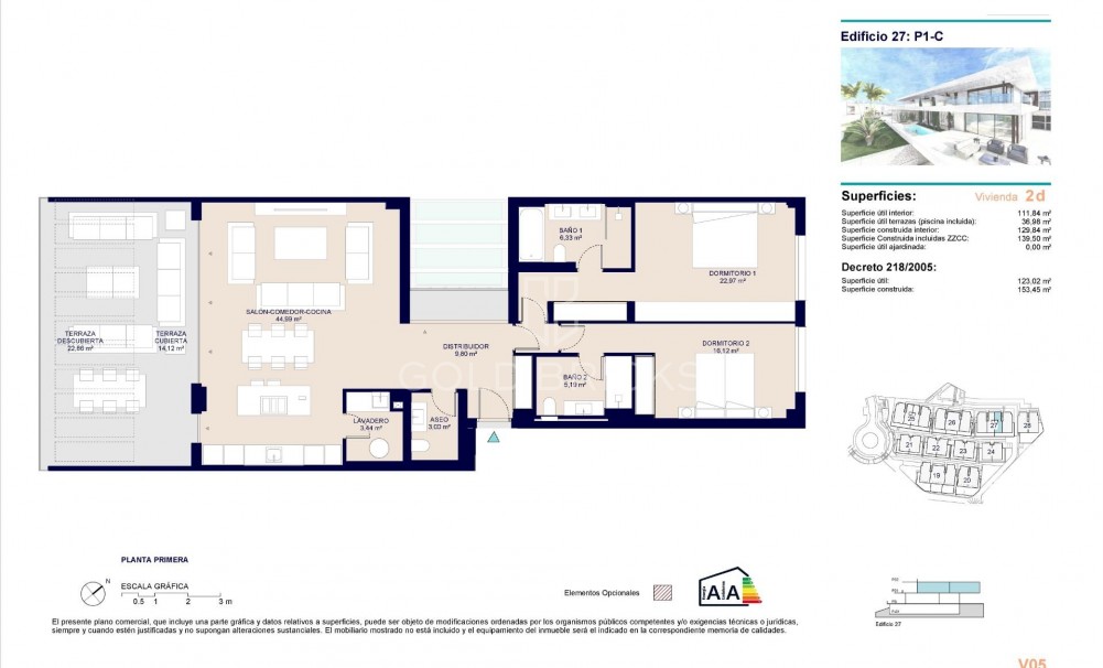 New Build · Top Floor Bungalow · Marbella · Santa Clara Golf