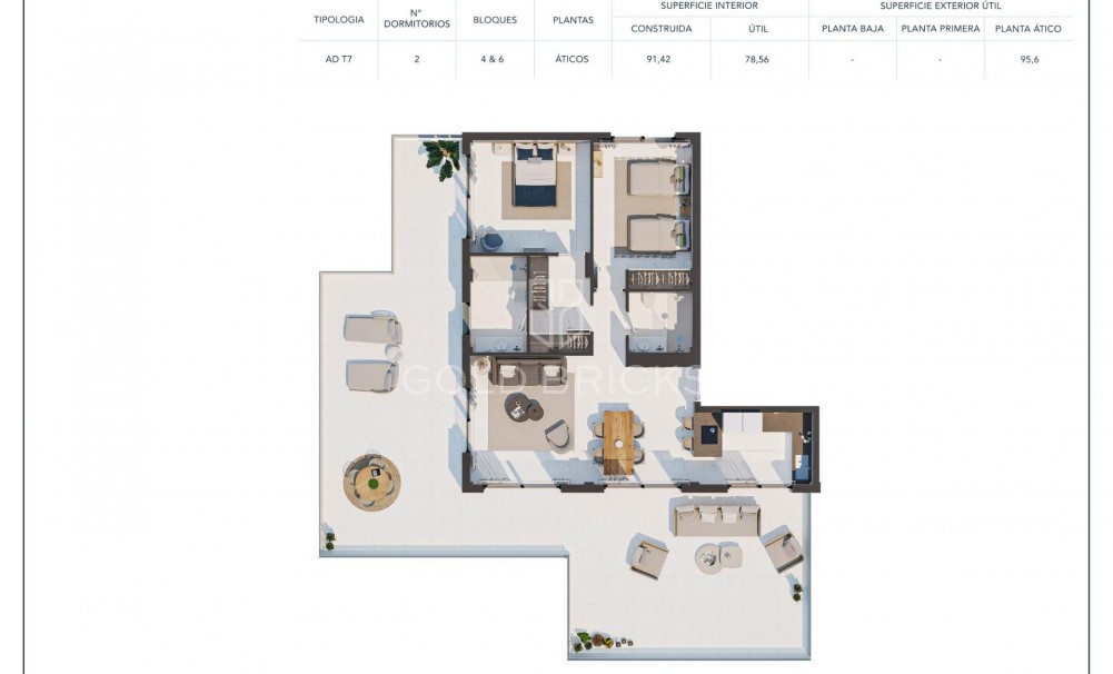 New Build · Penthouse · Casares · Camarate