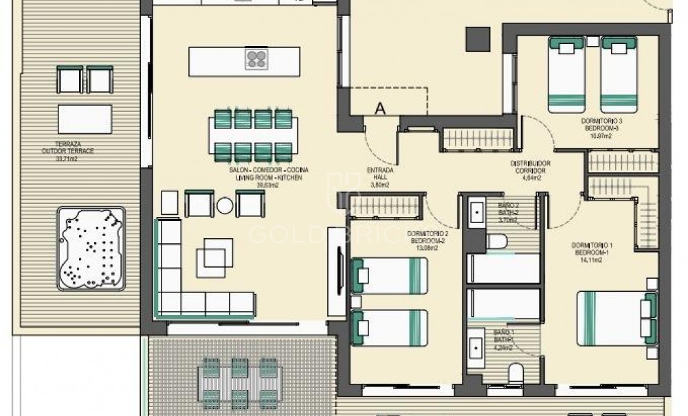 New Build · Apartment · Casares · Buenas Noches