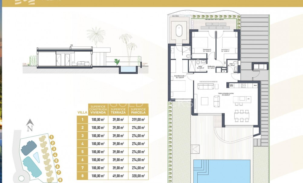 New Build · Villa · Los Alcazares · Serena Golf