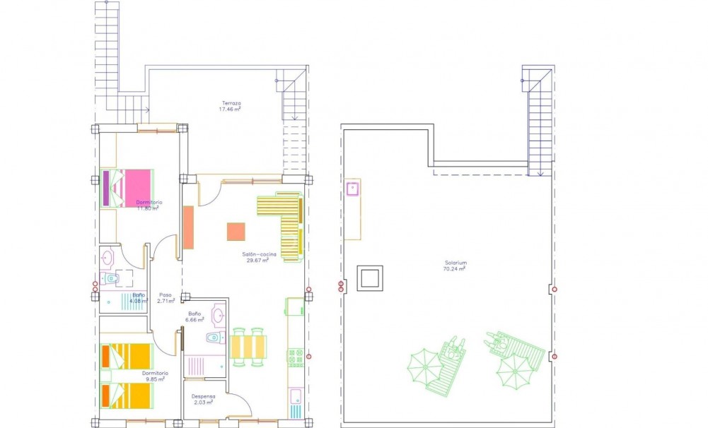 New Build · Bungalow · San Javier · pueblo