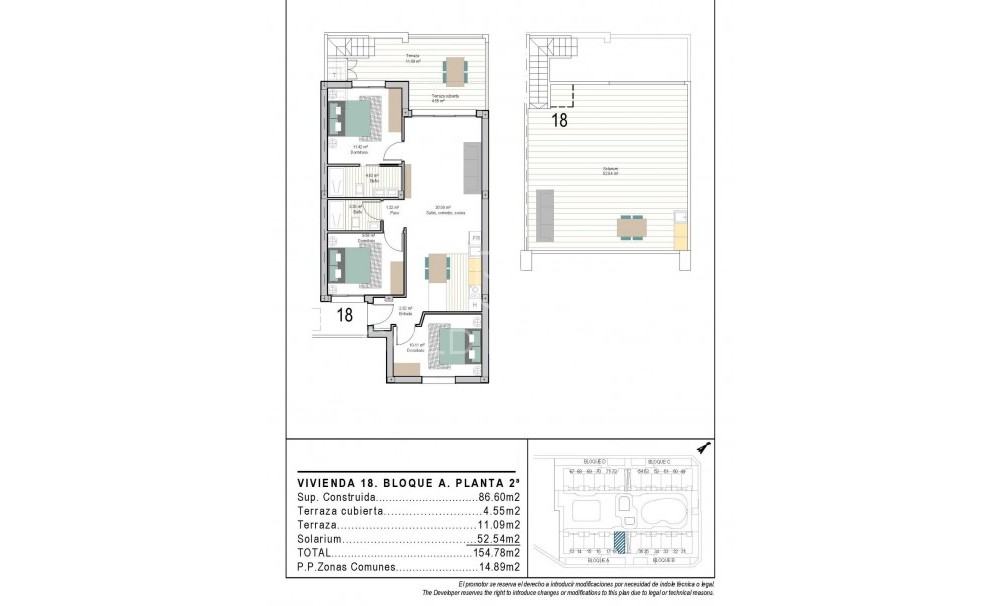 New Build · Penthouse · Torre Pacheco · San Cayetano