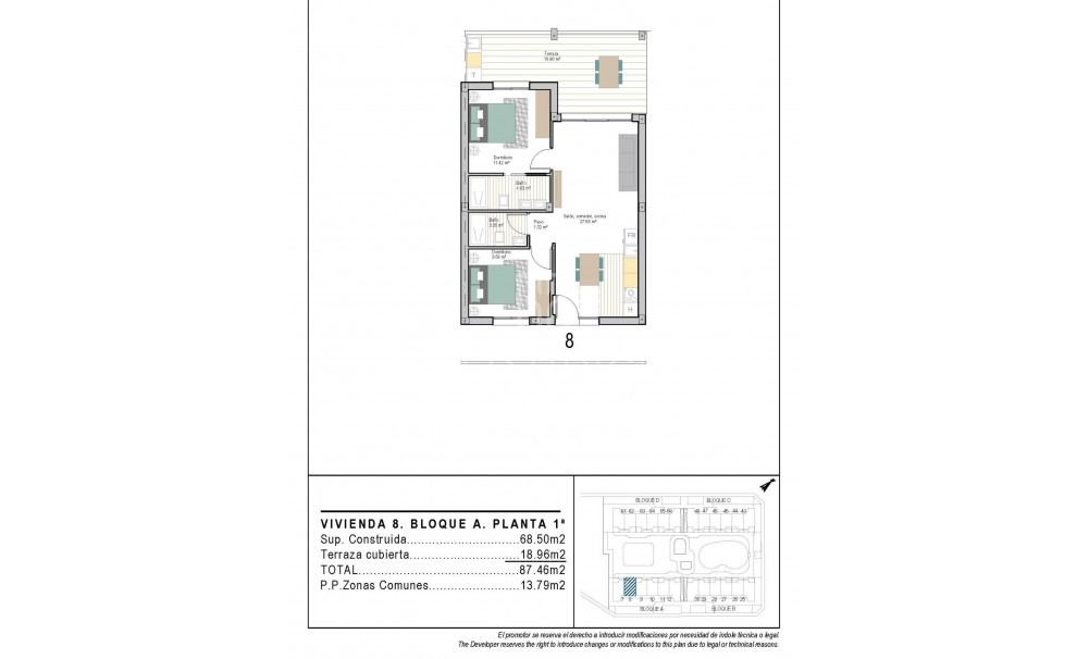 New Build · Apartment · Torre Pacheco · San Cayetano