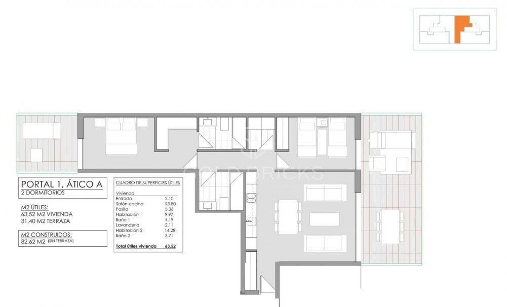 New Build · Penthouse · Jávea Xàbia · Pueblo