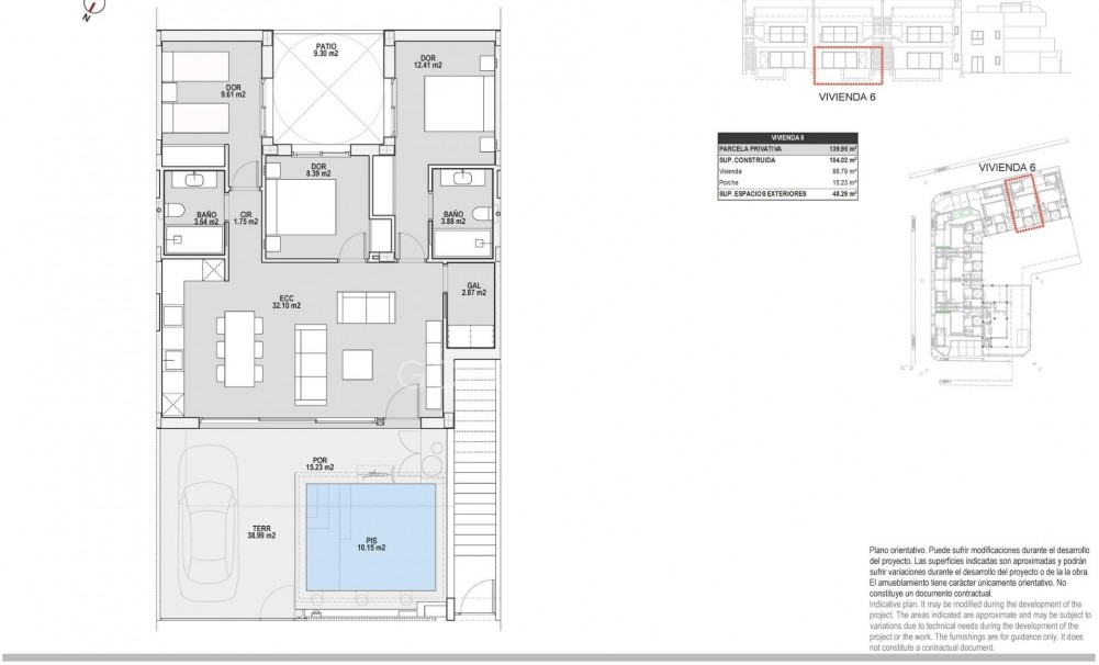 Nieuwbouw · Bungalow · Pilar de la Horadada · pueblo