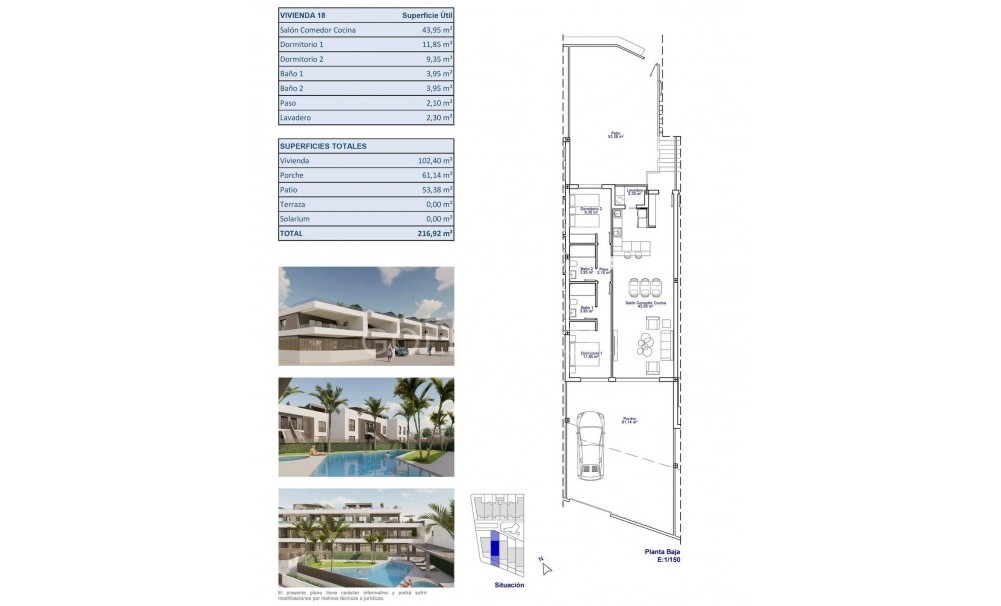 Nieuwbouw · Bungalow · Pilar de la Horadada · pueblo