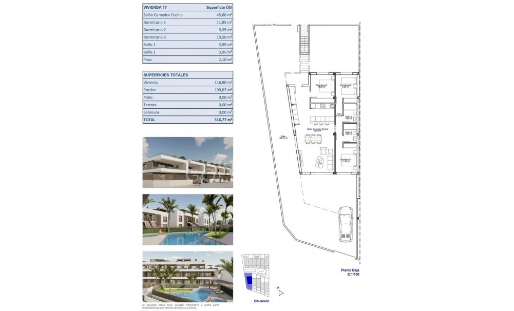 Nieuwbouw · Bungalow · Pilar de la Horadada · pueblo