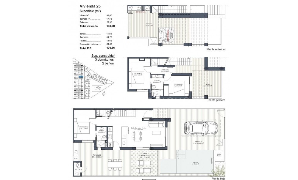 Nieuwbouw · Vierpersoonshuis · Los Alcazares · Serena Golf