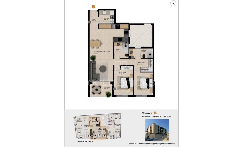 Nieuwbouw · Apartment · Catral · pueblo