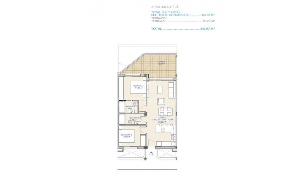 Nowa konstrukcja · Apartment · Los Alcazares · Serena Golf