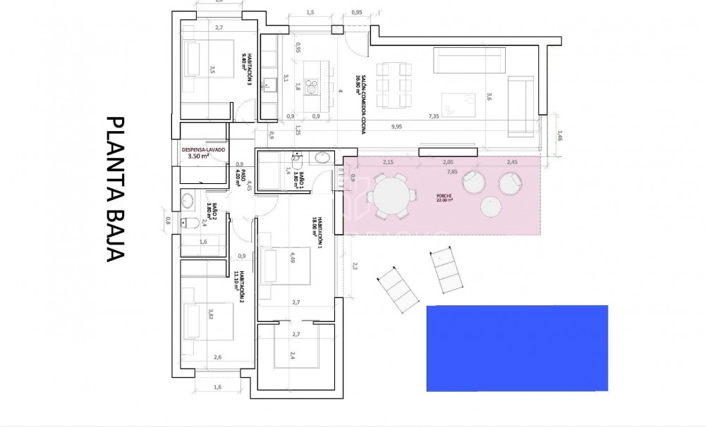 Nouvelle construction · Villa · Monforte del Cid · La Capitana