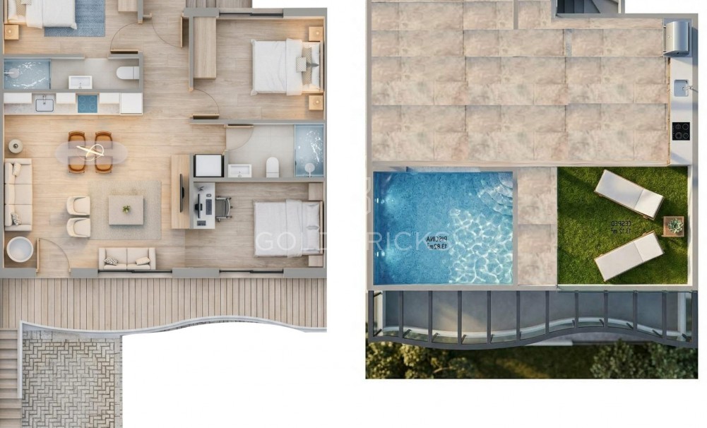 New Build · Bungalow · Pilar de la Horadada · parques de Andromeda