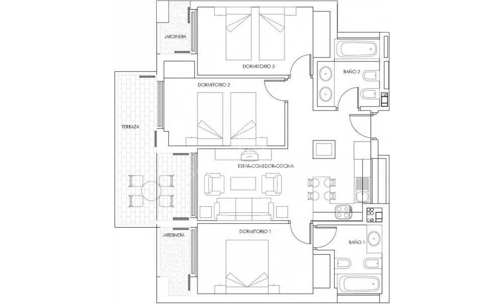 New Build · Penthouse · Vera · Puerto del Rey
