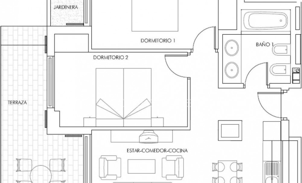 New Build · Apartment · Vera · Puerto del Rey