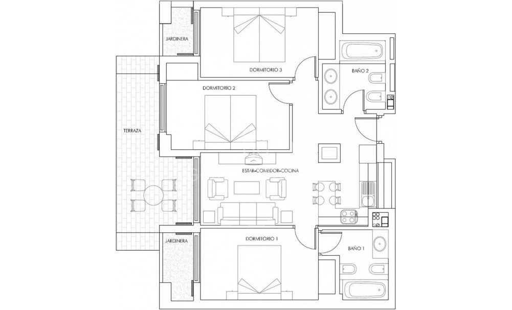 New Build · Apartment · Vera · Puerto del Rey