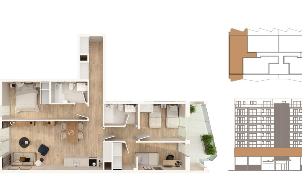 Nowa konstrukcja · Apartment · Moncofa · Playa de Moncofa