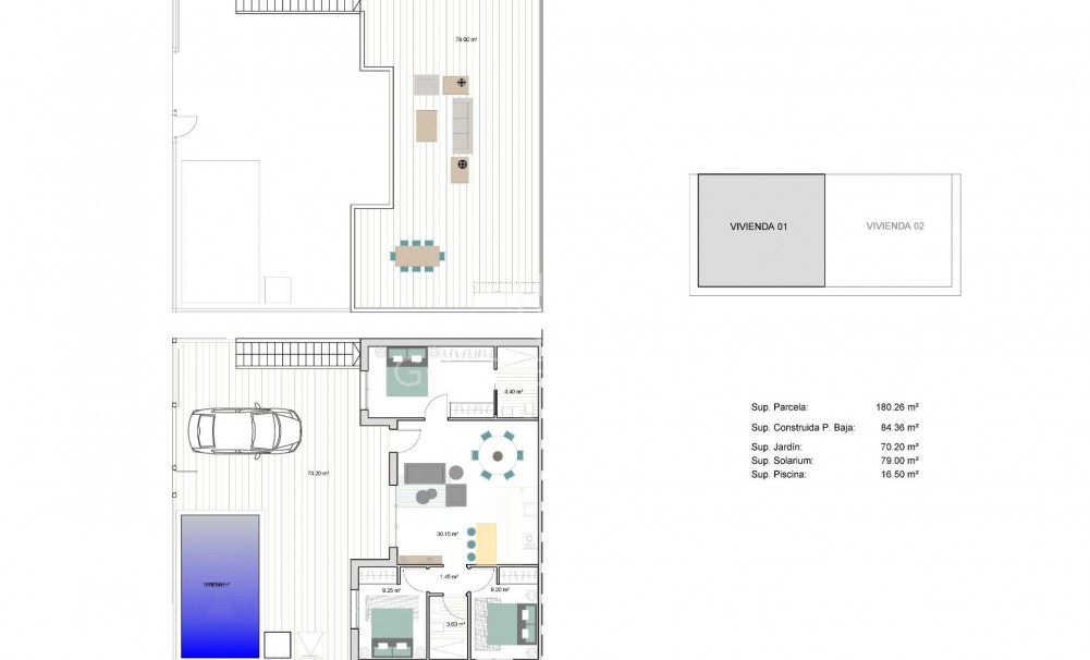 New Build · Quad-Haus · Torre Pacheco · pueblo