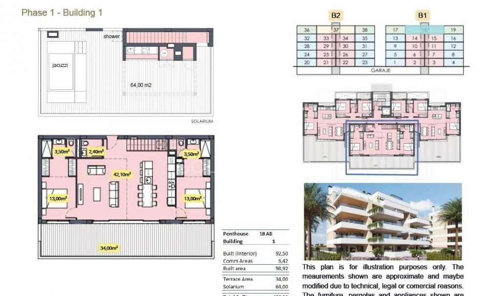 New Build · Penthouse · Torre Pacheco · Santa Rosalia Lake And Life Resort