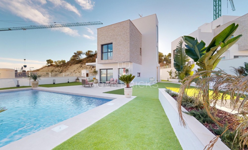 New Build · Independent villa · Finestrat · Balcon de finestrat