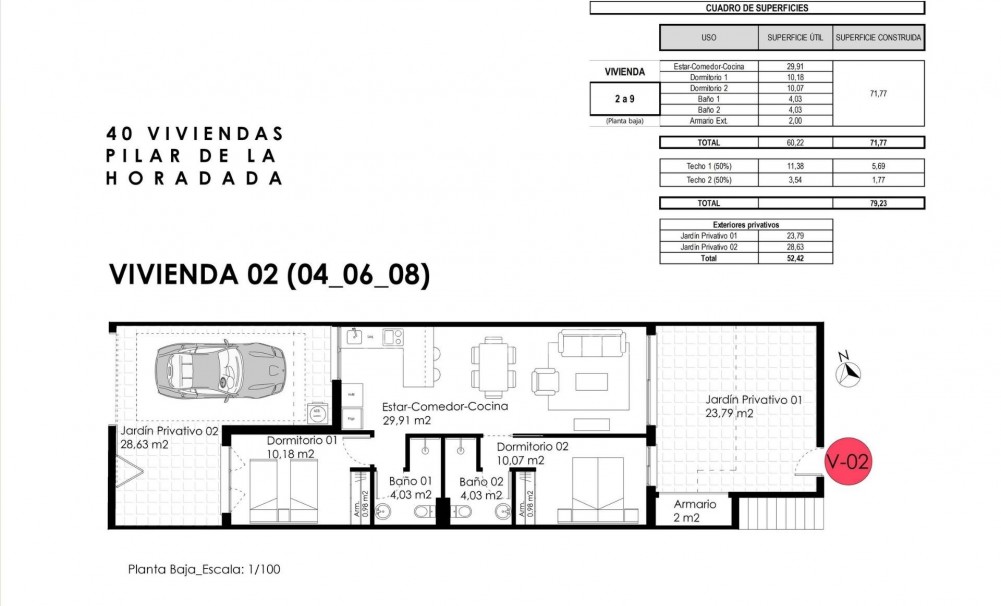 New Build · Bungalow · Pilar de la Horadada · pueblo