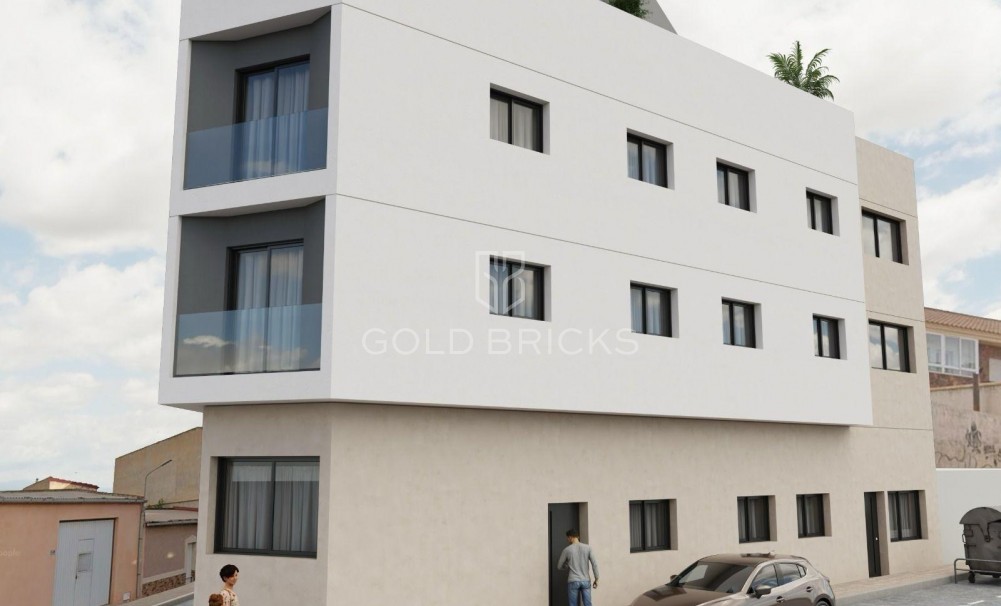 New Build · Apartment · Mazarron · pueblo