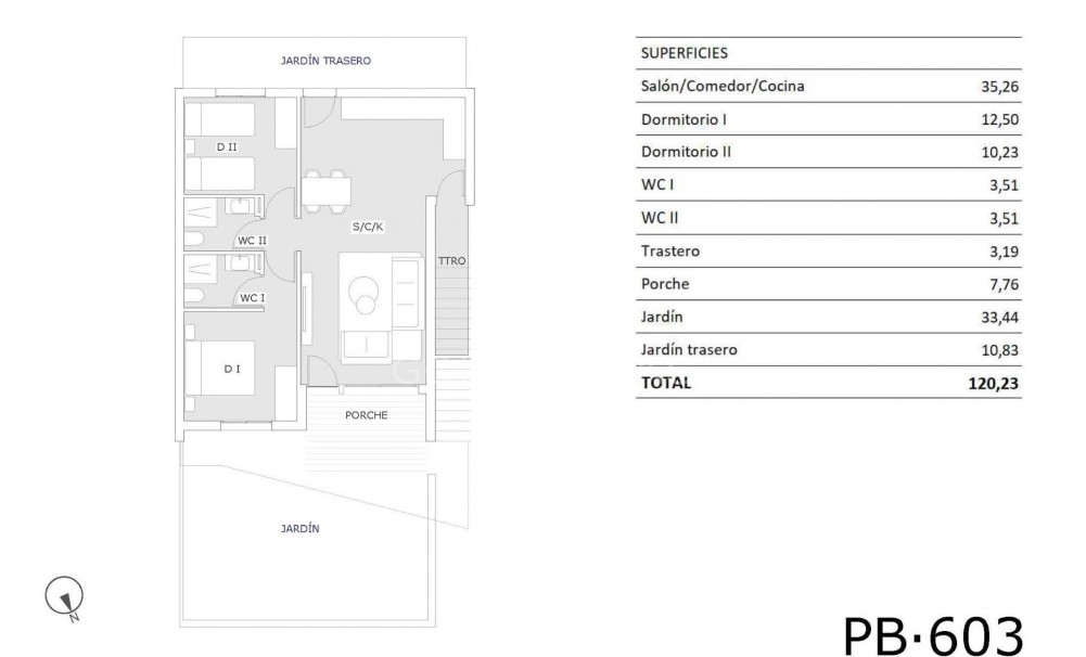 New Build · Bungalow · San Miguel de Salinas · Pueblo