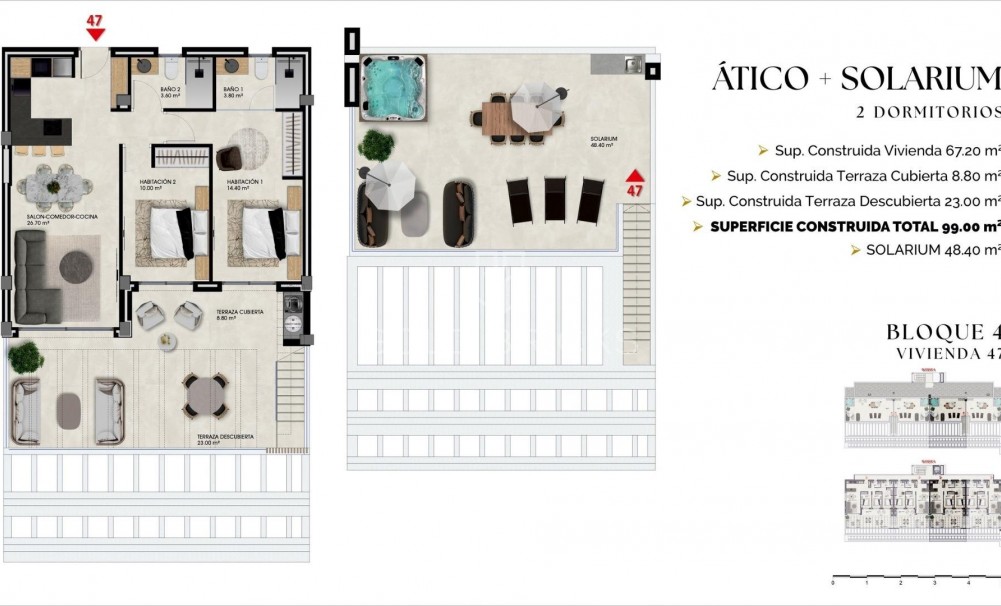 New Build · Penthouse · Finestrat · Balcon de finestrat