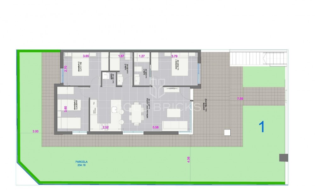 New Build · Bungalow · Pilar de la Horadada · pueblo