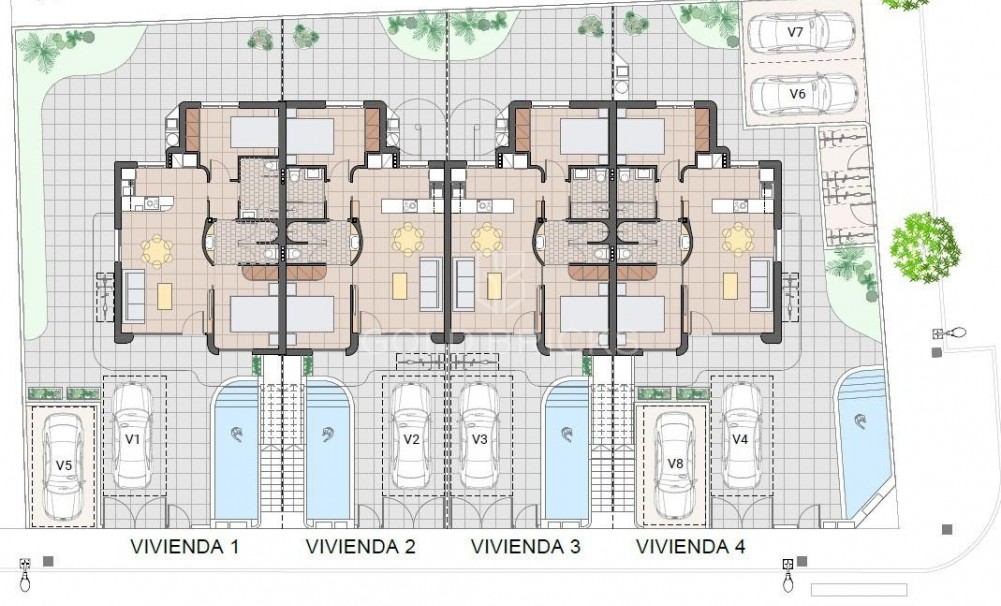 New Build · Bungalow · Pilar de la Horadada · pueblo