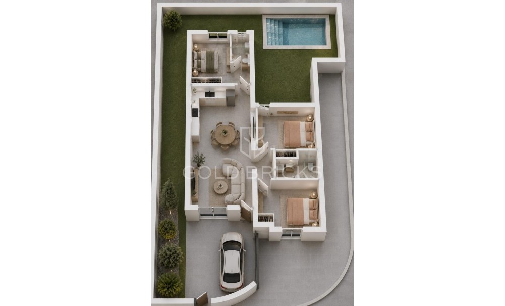 Nybyggnation · Villa · Mazarron · Country Club