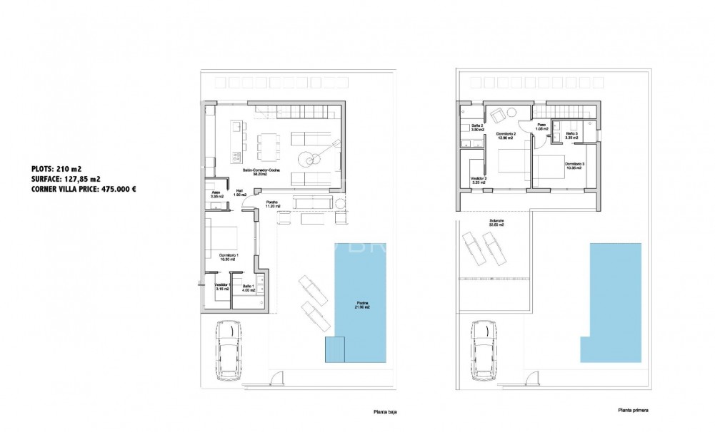 New Build · Villa · San Javier · Parque de los leones