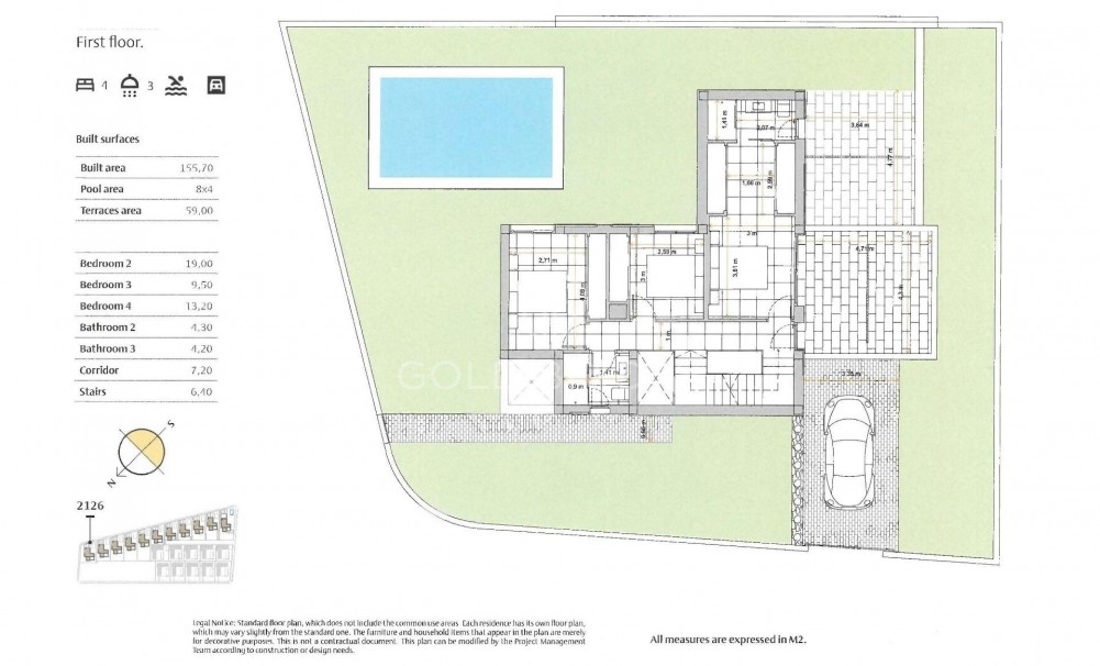 New Build · Villa · Algorfa · La finca golf