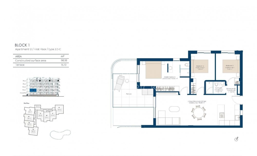 New Build · Apartment · BAÑOS Y MENDIGO · El Valle Golf