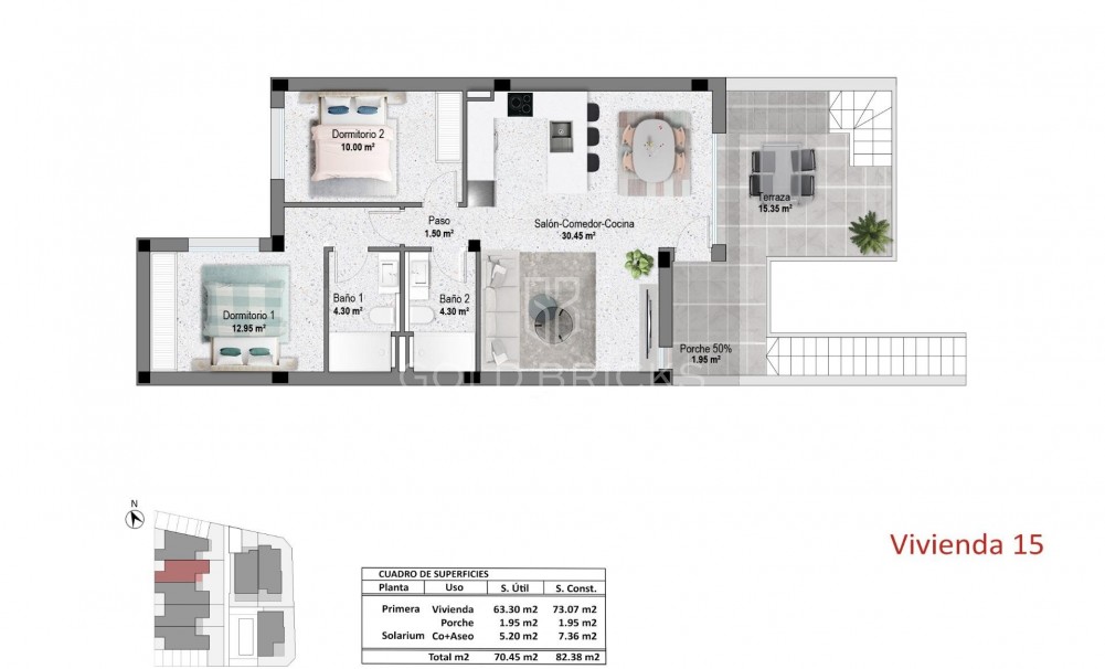 New Build · Bungalow · Pilar de la Horadada · pueblo