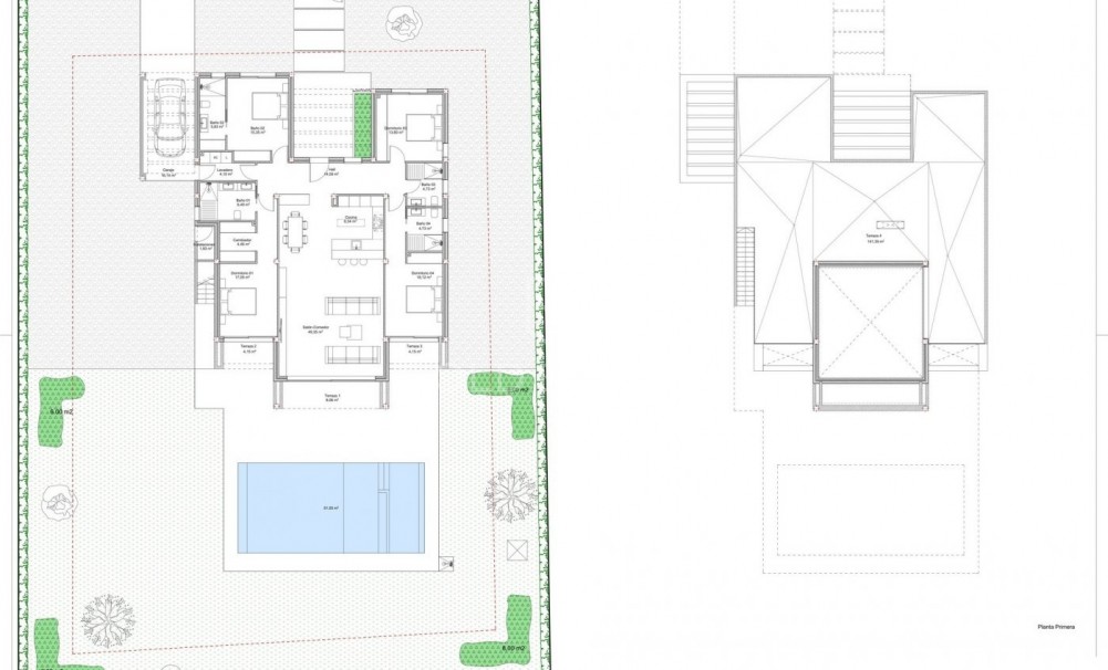 New Build · Villa · BAÑOS Y MENDIGO · Altaona Golf