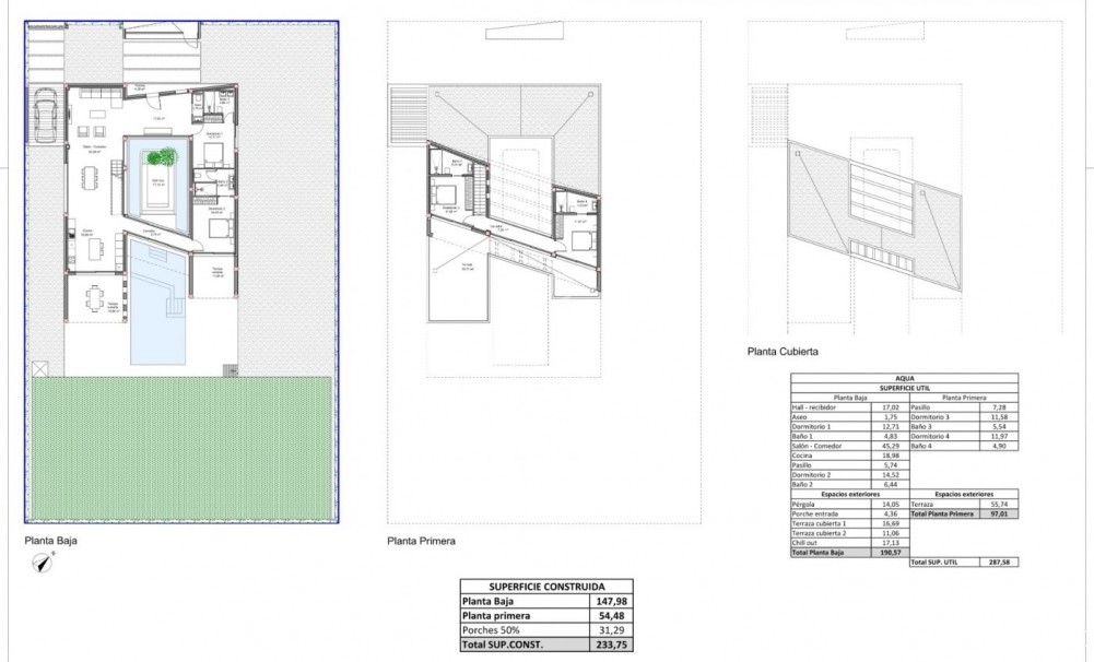 New Build · Villa · BAÑOS Y MENDIGO · Altaona Golf