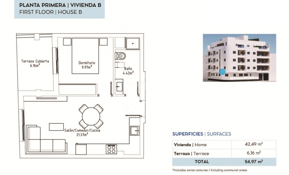 Nieuwbouw · Apartment · Torrevieja · pueblo