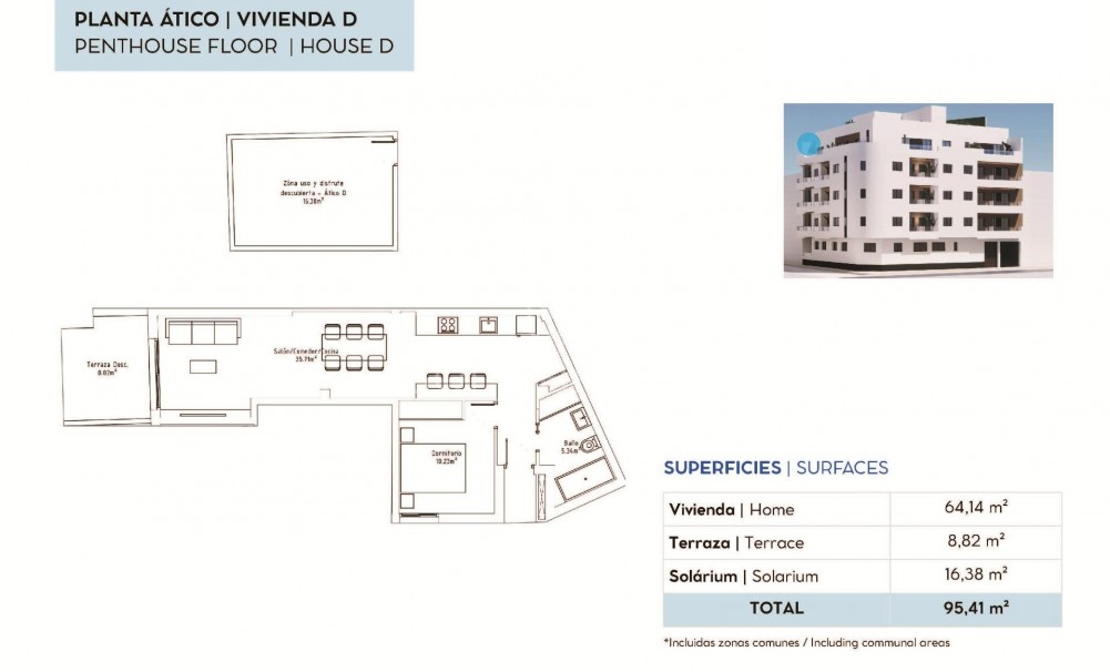 Nouvelle construction · Attique · Torrevieja · pueblo