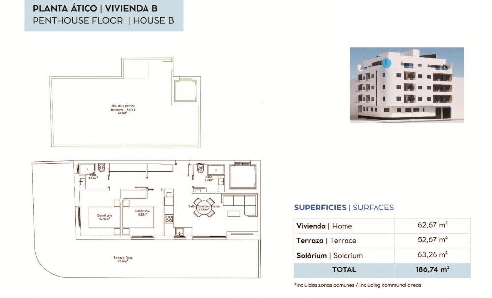 New Build · Penthouse · Torrevieja · pueblo