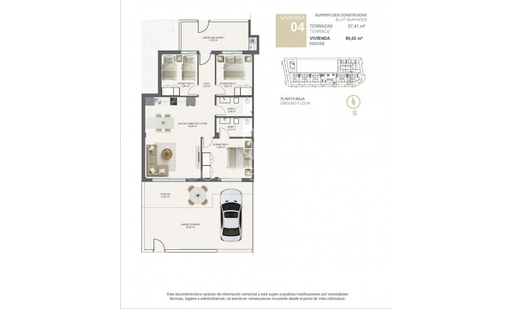 New Build · Bungalow · Pilar de la Horadada · Torre De La Horadada
