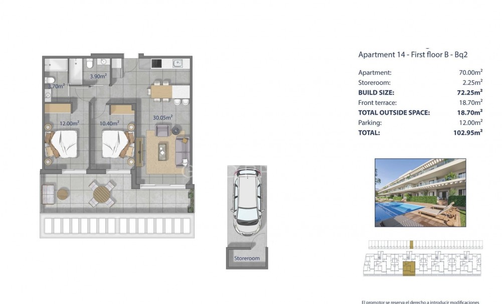 Nowa konstrukcja · Apartment · Los Alcazares · Los Narejos