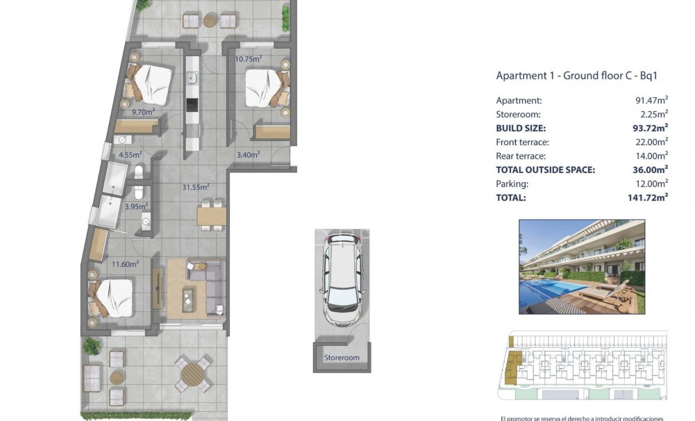Nouvelle construction · Apartment · Los Alcazares · Los Narejos