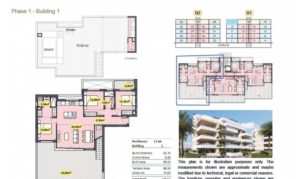 Nieuwbouw · Penthouse · Torre Pacheco · Santa Rosalia Lake And Life Resort