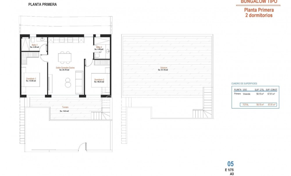 Nybyggnation · Bungalow · Alhama de Murcia · Condado de Alhama