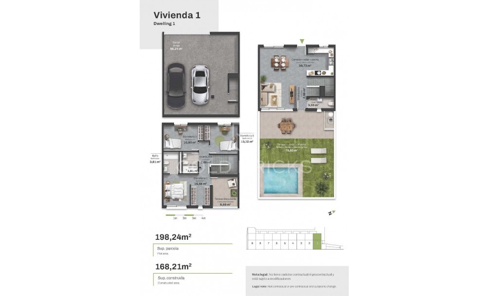 New Build · Town House · Mojacar · Descargador