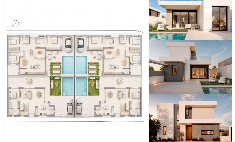 New Build · Villa · Pilar de la Horadada · pueblo
