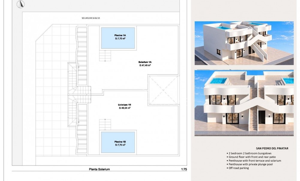 New Build · Bungalow · San Pedro del Pinatar · Los Peñascos