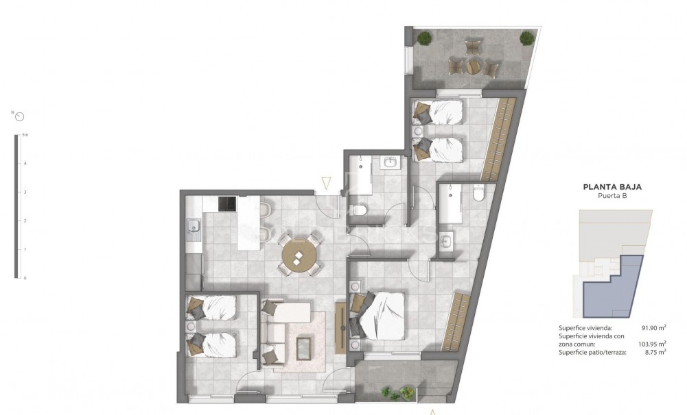 New Build · Apartment · Guardamar del Segura · Pueblo