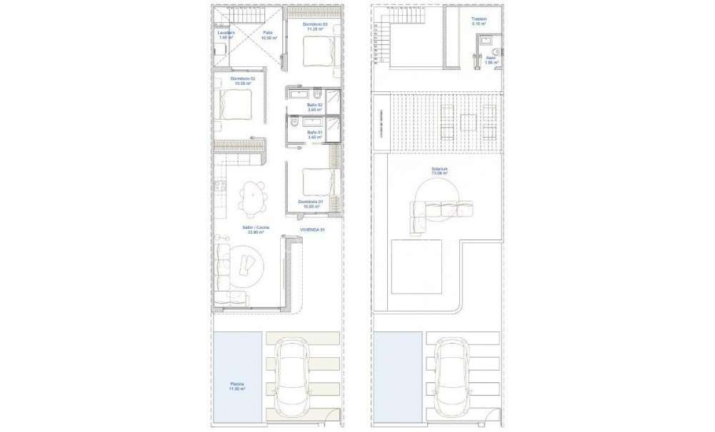 New Build · Town House · San Pedro del Pinatar · Pueblo