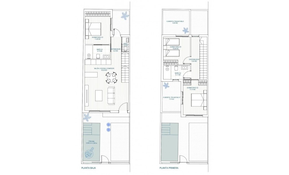 New Build · Town House · Torre Pacheco · pueblo